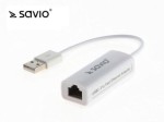 Adapter USB-RJ45 SAVIO CL-24