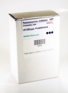 Tusz kolor nr.940XL E-Jet C4907AE 28 ml Cyan