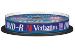 Płyta DVD -R 4,7 GB VERBATIM 16x Cake 10 szt.