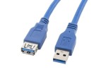 Kabel USB AF/AM 3 m USB 3.0 przedłużacz nieb.