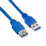 Kabel USB AF/AM 1.8 m USB 3.0 przedłużacz nieb.
