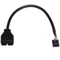 Adapter-Akyga-Pin-Header-USB-2.0-(F)->USB 3.0-(M)