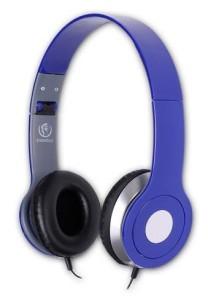 Słuchawki z mikrofonem Rebeltec City Niebieskie
