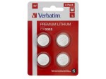 Bateria CR 2032 3V Verbatim 4 szt blister