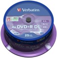 Płyta-DVD+R-8,5-GB-VERBATIM-8x-cake-25szt.-DL