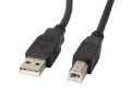 Kabel-USB-AM/BM-5m-Lanberg-czarny