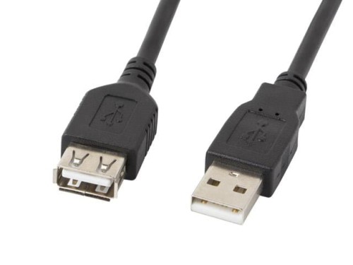 Kabel-USB-AF/AM-0,7m-USB-2.0-przedłużacz-Lanberg