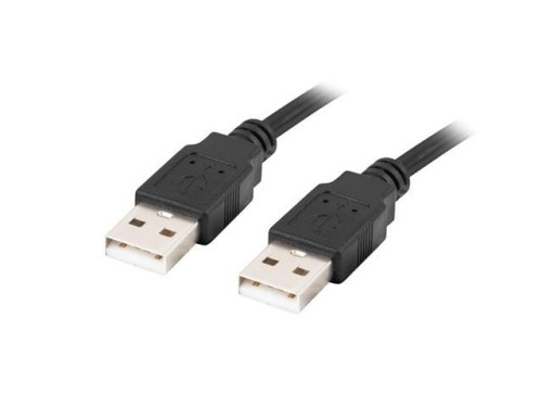 Kabel-USB-AM/AM-Lanberg-1,8m-czarny