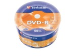 Płyta DVD -R 4,7 GB VERBATIM 16x Cake 50 szt.