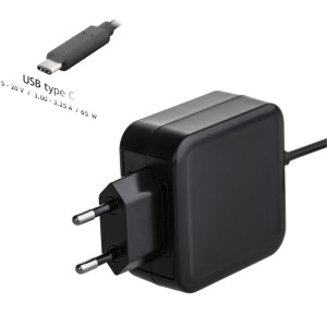 Zasilacz do notebooka Akyga 20V/3,25A 65W USB -C