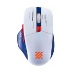 Mysz Defender TISA GM-126 Bluetooth biało-niebiesk