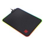 Podkładka pod mysz Defender Gaming BLACK L RGB