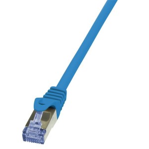 Kabel S/FTP Kat.6A patch cord 2 m Logilink niebies