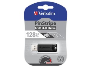 Pamięć USB FLASH 128 GB Verbatim PinStripe USB 3.0