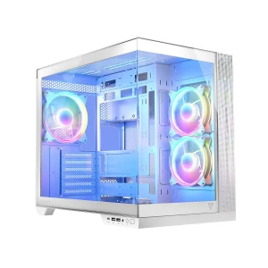 Zestaw komputerowy panorama biały