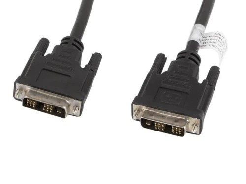 Kabel-DVI->DVI-M/M-1,8-m-Lanberg-czarny