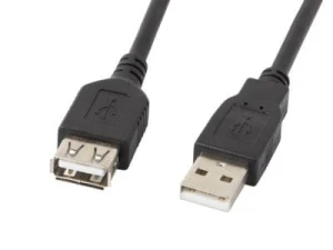 Kabel USB AF/AM 5 m USB 2.0 przedłużacz Lanberg