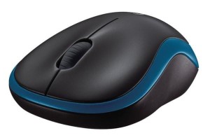 Mysz Logitech M185 bezprzewodowa niebieska
