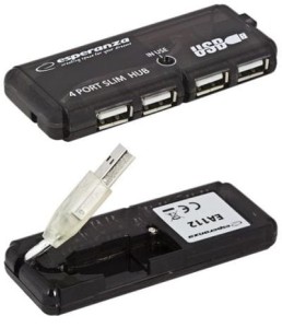 USB Hub zew. 4-porty Esperanza USB 2.0 EA112