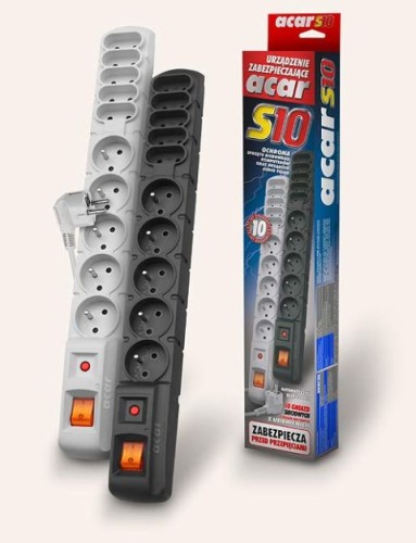 Listwa-Acar-S10-3-m-10-gniazd-czarny
