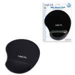 Podkładka pod mysz żel. LogilLink ID0027 czarna